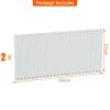 image:imageTORACK 2Pack 12x24 inch Metal Pegboard Panels for Garage Wall Tool Storage Pegboard for Workbench Workshop Tools Organizer Peg Board for PegsGrey12x24 in