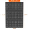image:imageTORACK 2Pack 12x24 inch Metal Pegboard Panels for Garage Wall Tool Storage Pegboard for Workbench Workshop Tools Organizer Peg Board for PegsGrey12x24 in