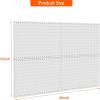 image:imageTORACK 2Pack 12x24 inch Metal Pegboard Panels for Garage Wall Tool Storage Pegboard for Workbench Workshop Tools Organizer Peg Board for PegsGrey12x24 in