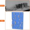 image:imageTORACK 3 PCS Metal Pegboard Panels for Wall Garage Utility Tools Storage Pegboard for Workbench Shop Modular Peg Board Tool Organizer BoardsPack of 3 BlackBlue