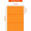 image:imageTORACK 3 PCS Metal Pegboard Panels for Wall Garage Utility Tools Storage Pegboard for Workbench Shop Modular Peg Board Tool Organizer BoardsPack of 3 BlackOrange