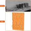 image:imageTORACK 3 PCS Metal Pegboard Panels for Wall Garage Utility Tools Storage Pegboard for Workbench Shop Modular Peg Board Tool Organizer BoardsPack of 3 BlackOrange
