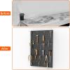 image:imageTORACK 3 PCS Metal Pegboard Panels for Wall Garage Utility Tools Storage Pegboard for Workbench Shop Modular Peg Board Tool Organizer BoardsPack of 3 BlackBlack