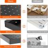 image:imageTORACK 3 PCS Metal Pegboard Panels for Wall Garage Utility Tools Storage Pegboard for Workbench Shop Modular Peg Board Tool Organizer BoardsPack of 3 BlackBlack