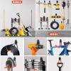 image:imageTORACK Garage Hooks Heavy Duty 15 Pack Wall Mount Steel Utility HooksampHangers AntiSlip Rubber Coated Garage Storage Organizer for Garden Tools Power Tools Ladders Brooms Bikes Bulk ItemsPack of 15