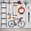 image:imageTORACK Garage Hooks Heavy Duty 15 Pack Wall Mount Steel Utility HooksampHangers AntiSlip Rubber Coated Garage Storage Organizer for Garden Tools Power Tools Ladders Brooms Bikes Bulk ItemsPack of 15