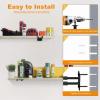 image:imageTORACK Garage Hooks Heavy Duty Tool Organizer Wall Mount Hanger Rack Garage Storage Utility Hooks for Car Tires Ladders Chairs Strollers Power Tools Garden Tools 2 Pack 124 Hook4Pack 124 Heavy Hooks