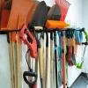 image:imageTORACK Garage Storage Organizer Systems Wall Mount Overhead shelving 48 inch Heavy Duty Steel Tool Racks 6Pack 12 Double Hooks 48 inch by 7 inch Floating Shelves up to 1200IbsMetal Rack