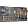 image:imageTORACK 3 PCS Metal Pegboard Panels16x24 inch for Wall Garage Tools Storage Pegboard for Workbench Modular Peg Board Tool Organizer Board KitPack of 3 GreyBlack