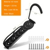 image:imageTORACK Bike Rack for Garage Wall Mount 2 Pack Bike Hangers for Garage Storage System Vertical Bicycle Hooks for Garage Indoor Spacesaving