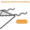 image:imageTORACK Bike Storage Rack 2 Bicycle Hanger Mountain Bike Wall Mount Foldable Horizontal Bike Holder Bike Hook for Garage Indoor Space Saving Portable Bicycle Stand Reinforced super sturdy
