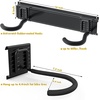 image:imageTORACK Bike Storage Rack 2 Bike Hooks for Garage Wall Mount Garage Organizer and Storage System Vertical Bicycle Hanger Up to 100lbs