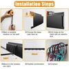 image:imageTORACK Bike Storage Rack 6 Bike Rack Wall Mount Home and Garage Organizer Vertical Bicycles Hanger Hooks for Indoor Space SavingBlack