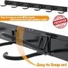 image:imageTORACK Bike Storage Rack 6 Bike Rack Wall Mount Home and Garage Organizer Vertical Bicycles Hanger Hooks for Indoor Space SavingBlack