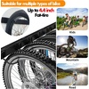 image:imageTORACK Bike Storage Rack 6 Bike Rack Wall Mount Home and Garage Organizer Vertical Bicycles Hanger Hooks for Indoor Space SavingBlack
