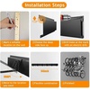 image:imageTORACK Bike Storage Rack 6 Bike Racks amp 5 Hooks for Garage Wall Mount Vertical Bicycles Hanger for Home Space Saving up to 600lbs 64inch