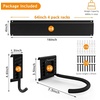 image:imageTORACK Bike Storage Rack 6 Bike Racks amp 5 Hooks for Garage Wall Mount Vertical Bicycles Hanger for Home Space Saving up to 600lbs 64inch