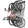 image:imageTORACK Bike Storage Rack Wall Mount Garage Bike Hanger for 5 Bicycles Adjustable Bike Hooks for Home indoor Holds Up to 300lbs