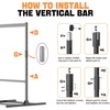 image:imageTORACK Freestanding Bike Storage Stand for Garage Heavy Duty 7 Bikes and 7 Helmets Vertical Bike Storage Stand Floor Bikes Storage RackStand for 7 bikes