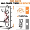 image:imageTORACK Freestanding Bike Storage Stand for Garage Heavy Duty 7 Bikes and 7 Helmets Vertical Bike Storage Stand Floor Bikes Storage RackStand for 7 bikes