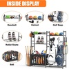 image:imageTORACK Golf Bags Stand with Ball Storage Large Capacity Garage Sports Equipment Organizer Indoor Toys Storage