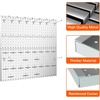 image:imageTORACK Metal Pegboard Wall Tool Organizer 24 x 24 or 12 x 48 70 PCS Tools Storage Pegboard for Garage Peg Board Tool Organizer Board with Hooks for WorkbenchGreyGray