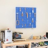 image:imageTORACK Metal Pegboard Wall Tool Organizer 24 x 24 or 12 x 48 70 PCS Tools Storage Pegboard for Garage Peg Board Tool Organizer Board with Hooks for WorkbenchGreyBlue