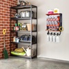 image:imageTORACK Spray Paint Can Holder Wall Mount Heavy Duty Metal Spray Can Holder for Garage Paint Can Storage Rack for Shop Holds Up to 100 lbsHolds 8 cans