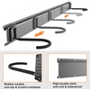 image:imageTORACK Wall Mounted Bike Storage Rack Vertical Bikes Storage for Garage 5 Bikes Hangers for Wall Modular Bicycle Storage Rack3 Rails 5 Bike Hooks 3 Helmet Hooks