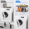 image:imageTORACK WallMounted Storage Shelves MixedSize Garage Floating Shelving for Closet amp Laundry Room HeavyDuty Wall Shelf Holds Up to 65 lbsBlackBlack