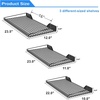 image:imageTORACK WallMounted Storage Shelves MixedSize Garage Floating Shelving for Closet amp Laundry Room HeavyDuty Wall Shelf Holds Up to 65 lbsBlackBlack