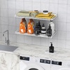 image:imageTORACK WallMounted Storage Shelves MixedSize Garage Floating Shelving for Closet amp Laundry Room HeavyDuty Wall Shelf Holds Up to 65 lbsBlackWhite