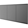 image:imageTORACK 3 PCS Metal Pegboard Panels16x24 inch for Wall Garage Tools Storage Pegboard for Workbench Modular Peg Board Tool Organizer Board KitPack of 3 GreyBlack