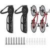 image:imageTORACK Bike Rack for Garage Wall Mount 2 Pack Bike Hangers for Garage Storage System Vertical Bicycle Hooks for Garage Indoor Spacesaving