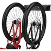 image:imageTORACK Bike Storage Rack 2 Bike Hooks for Garage Wall Mount Garage Organizer and Storage System Vertical Bicycle Hanger Up to 100lbs