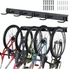 image:imageTORACK Bike Storage Rack Wall Mount Garage Bike Hanger for 5 Bicycles Adjustable Bike Hooks for Home indoor Holds Up to 300lbs