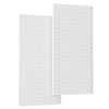 image:imageTORACK 2Pack 12x24 inch Metal Pegboard Panels for Garage Wall Tool Organizer Pegboard for Workbench Workshop Tool Storage Peg Board for PegsBlack12x24 in