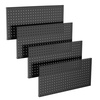 image:imageTORACK 2Pack 12x24 inch Metal Pegboard Panels for Garage Wall Tool Organizer Pegboard for Workbench Workshop Tool Storage Peg Board for PegsBlack12x24 in