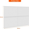 image:imageTORACK 2Pack 12x24 inch Metal Pegboard Panels for Garage Wall Tool Organizer Pegboard for Workbench Workshop Tool Storage Peg Board for PegsBlack12x24 in