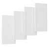 image:imageTORACK 2Pack 12x24 inch Metal Pegboard Panels for Garage Wall Tool Organizer Pegboard for Workbench Workshop Tool Storage Peg Board for PegsBlack12x24 in