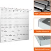 image:imageTORACK 2Pack 12x24 inch Metal Pegboard Panels for Garage Wall Tool Organizer Pegboard for Workbench Workshop Tool Storage Peg Board for PegsBlack12x24 in