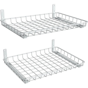 image:imageTORACK 2 Pack 12x24 inch WallMounted Shelf Garage Wall Shelves for Closet amp Laundry Room HeavyDuty Floating Shelf Hold Up to 60 lbsWhiteWhite