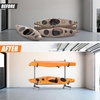 image:imageTORACK HeavyDuty Rolling Kayak Rack Freestanding Kayak Storage Stand Garage Kayak Holder with Wheels2tier Rolling
