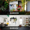 image:imageTORACK Wall Mount Garden Tool Organizer Folding Chair Wall Hook 32 inBlack