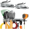 image:imageTORACK Wall Mount Garden Tool Organizer Folding Chair Wall Hook 32 inSilver