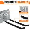image:imageTORACK Wall Mount Garden Tool Organizer Folding Chair Wall Hook 32 inSilver