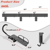 image:imageTORACK WallMounted Swivel Bike Rack Garage Vertical Bike Hangers for 3 Bikes and 3 Helmets Rotating Bike Storage Hooks Holds Up to 300 lbsfor 3 bikes