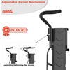 image:imageTORACK WallMounted Swivel Bike Rack Garage Vertical Bike Hangers for 3 Bikes and 3 Helmets Rotating Bike Storage Hooks Holds Up to 300 lbsfor 5 bikes