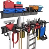 image:imageTORACK Wall Mount Garden Tool Organizer Folding Chair Wall Hook 32 inBlack