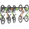 image:imageTORACK WallMounted Swivel Bike Rack Garage Vertical Bike Hangers for 3 Bikes and 3 Helmets Rotating Bike Storage Hooks Holds Up to 300 lbsfor 5 bikes